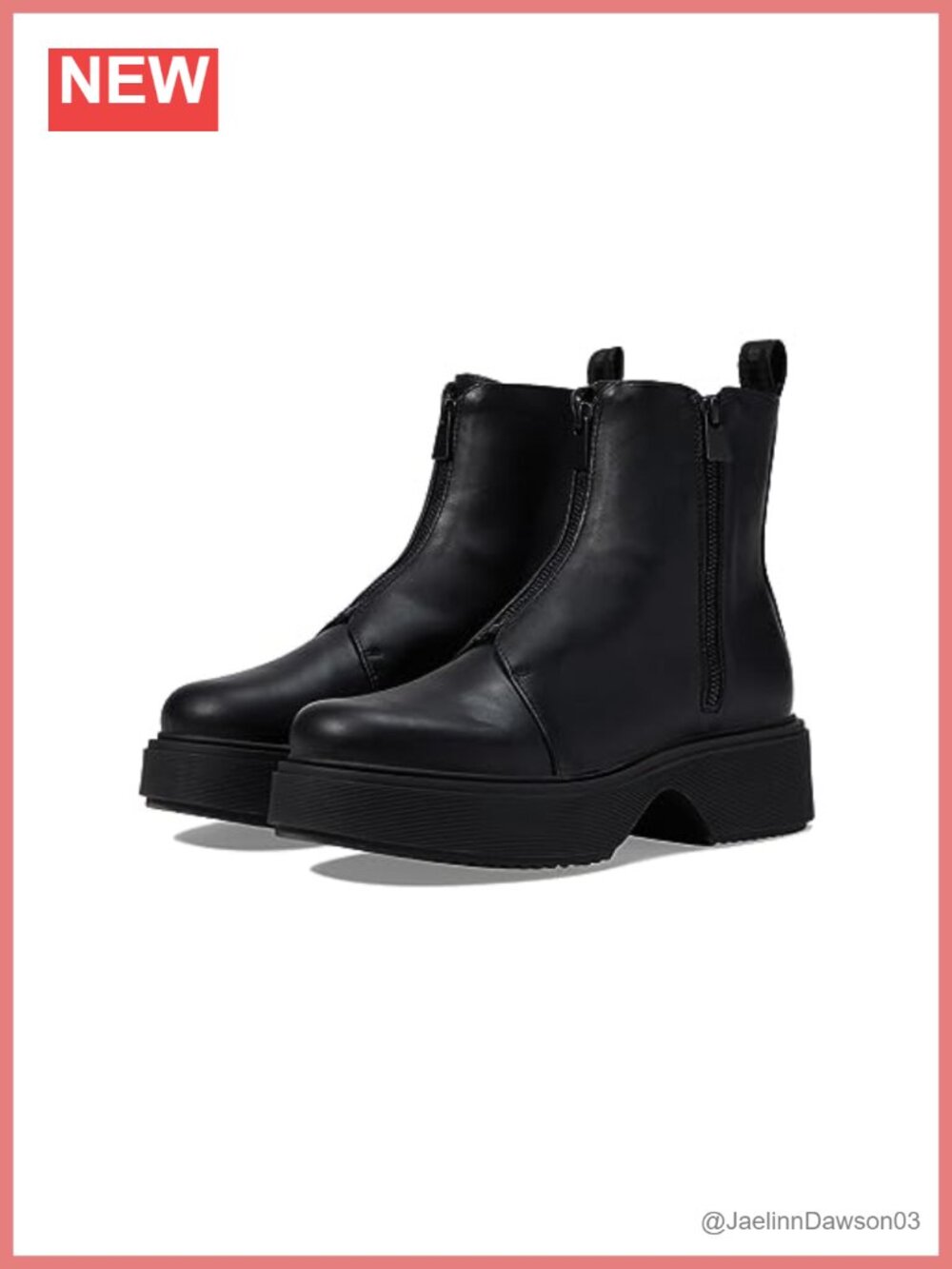 Rocket Dog Blaze Ankle Boots Women's Faux Leather Zip Chelsea Boots